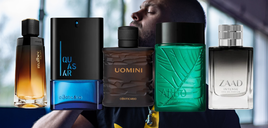 Perfumes masculinos O Boticário mais vendidos