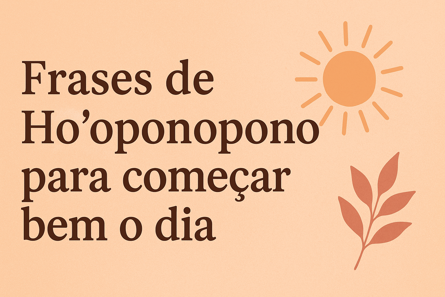 Frases de ho'oponopono
