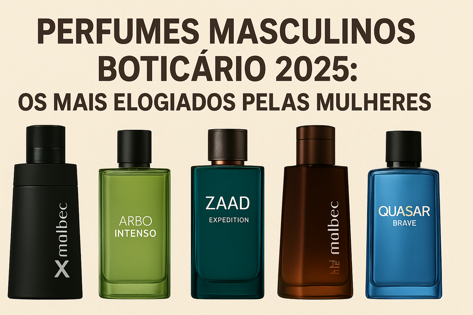 perfumes masculinos Boticário 2025