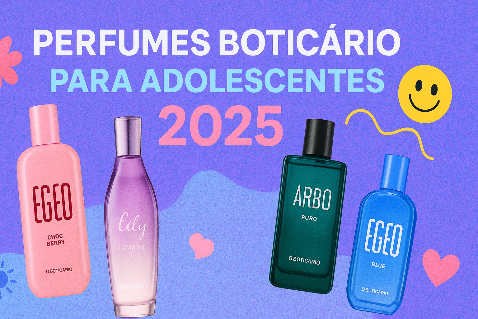 perfumes boticario para adolescentes