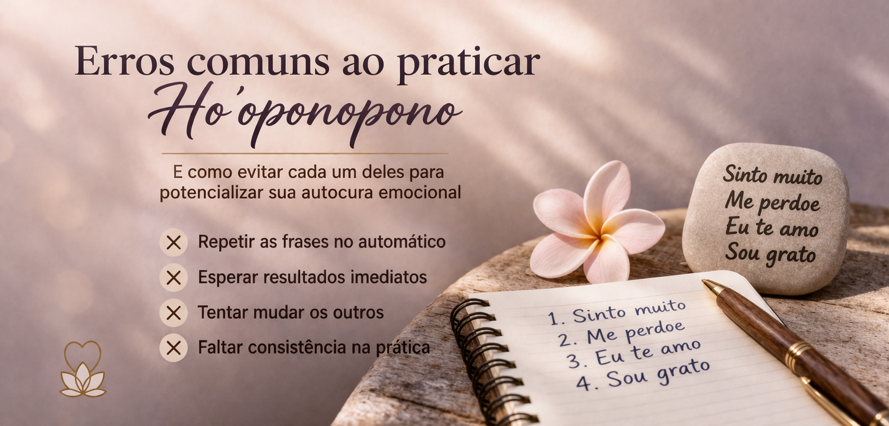 Erros comuns ao praticar Ho'oponopono