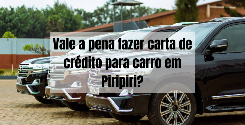 carta de crédito para carro em Piripiri